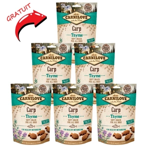 Carnilove Semi-Moist Snack, crap cu cimbru, 200 g 5+1 GRATUIT!!!