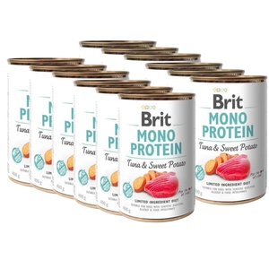 Brit Mono Protein Tuna & Sweet Potato 12x400g