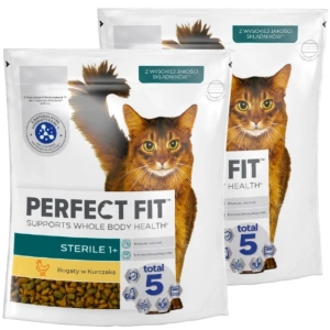 PERFECT FIT Steril 1+ Cu pui 2x750g