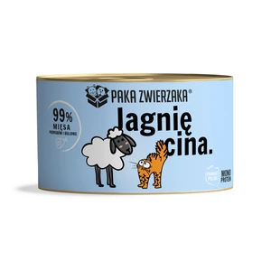 Paka Zwierzaka- hrană umedă pentru pisici miel 200g