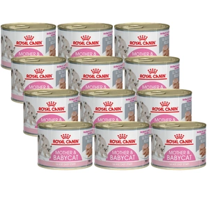 ROYAL CANIN Mother & Babycat Ultra Soft Mousse 12x195g