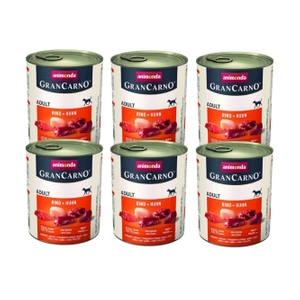 Animonda GranCarno Adult Dog Beef + Chicken 6x800g