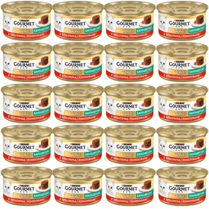 Purina Gourmet Gold carne de vită în roșii 72x85g