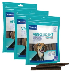 Virbac Veggiedent Fresh Chew M (10-30 kg) 3x15 bucăți