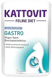 Kattovit Gastro rață 85g pungă