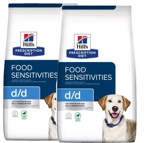 Hill's PD Prescription Diet Canine d/d Rață și orez 2x12 kg