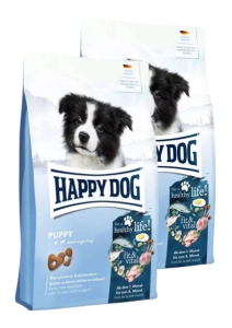 HAPPY DOG Fit&amp;Vital Puppy, hrană uscată, pentru căței, 1-6 luni, 2x10 kg