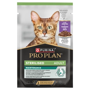 Purina Pro Plan Sterilizat cu rață pentru pisici 85 g
