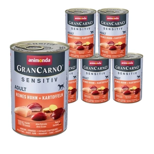 Animonda GranCarno Sensitiv Adult Dog Pui & Cartofi 6x400g