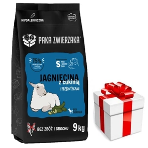 Animal Paka - Al șaptelea cer - Miel cu dovlecei (miel și dovlecei) "S" 9kg + SURPRIZĂ PENTRU CÂINI