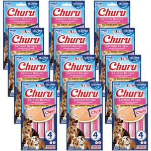 INABA Dog Churu (pe bază de pește) somon 12x (4x14g)