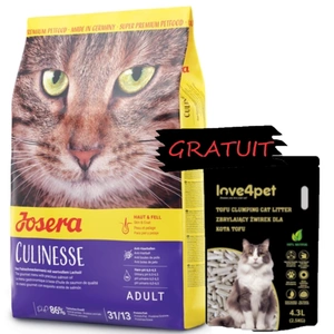 Josera Culinesse 10kg+Cat Sand Love4pet Żwirek 2,5kg GRATUIT!