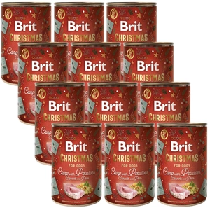 BRIT MONO PROTEIN Crap de Crăciun cu salată de cartofi 12x400g