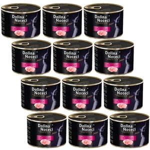 Dolina Noteci Premium Junior Pentru pisici Curcan bogat 12x185g