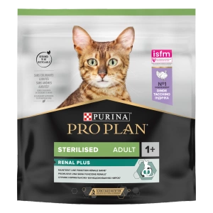 PRO PLAN Sterilised Renal turkey-rich hrană pentru pisici 400 g