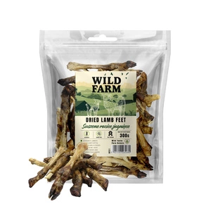 WILD FARM Picioare de miel uscate 300 g gustare pentru câini