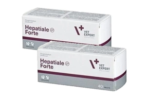 VETEXPERT Hepatiale Forte 2x40 Tablete