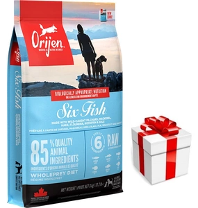 ORIJEN Six Fish Dog 6kg + SURPRIZA PENTRU CAINE