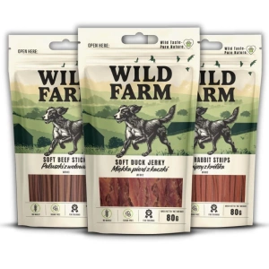 WILD FARM Tratează câinii 3x80g