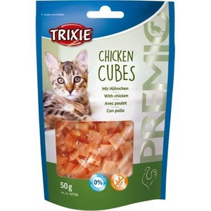 Trixie - PREMIO Cuburi de pui pisica tratează snacks-uri de pui 50g