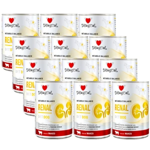 Disugual Hrană umedă pentru câini Veterinary RENAL Carne de vită (adult) 12x400 g