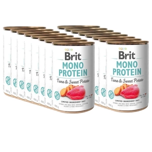 Brit Mono Protein Ton și cartofi dulci 18x400g