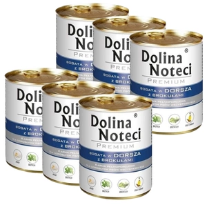 Dolina Noteci Premium Cod cu broccoli 6x400g
