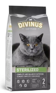 DIVINUS Cat Sterilized - hrană uscată pentru pisici - 2 kg