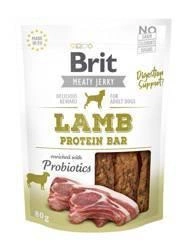 Brit Jerky Snack Bar cu proteine din carne de miel 80 g
