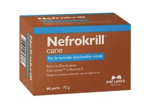 NBF Lanes Nefrokrill Cane 60 capsule pentru câini