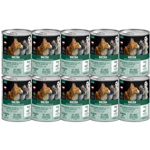 PetRepublic bucăți în sos cu rață 10x400g pentru pisici