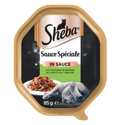 Sheba Sauce Speciale cu iepure, rață și legume 85g