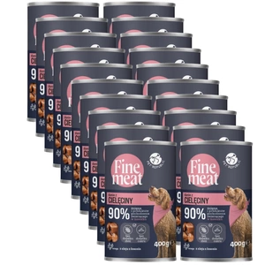 PetRepublic Fine Meat Fine Meat 20x400g de carne de vițel pentru câini