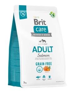 BRIT CARE Fără cereale Adult Somon 3 kg