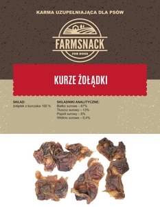 FarmSnack Stomac de găină 100g