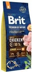 Brit Premium By Nature Junior M cu pui 2x15kg - 3% off !!!
