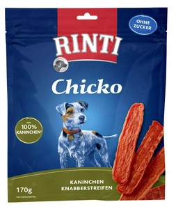 RINTI- Snaks Chicko 170g IEPURE