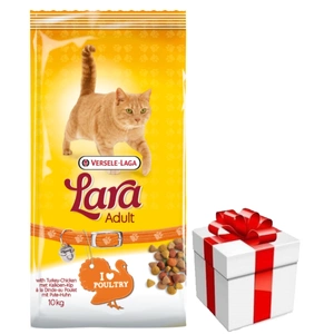 Versele-Laga Lara Adult Curcan și Pui 10kg+ SURPRIZĂ PENTRU PISICI