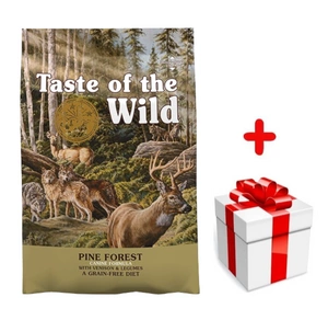 Taste Of The Wild Pine Forest 12,2 kg + surpriză pentru câinele tău