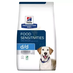 HILL'S PD Prescription Diet Canine d/d Rață și orez 12 kg
