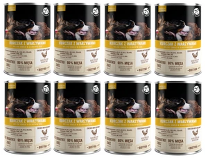 PetRepublic bucăți în sos cu pui și legume 8x800g