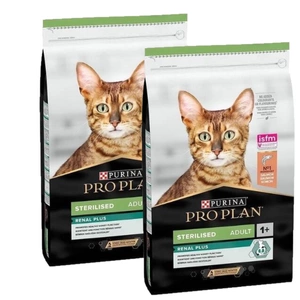 PRO PLAN Sterilised Vital Functions Hrană pentru pisici bogată în somon 2x10kg