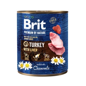 Brit Premium By Nature Turcia cu ficat 800g