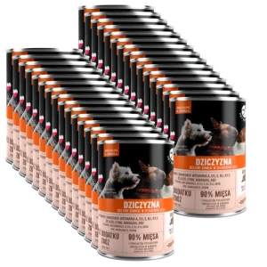 PetRepublic bucăți în sos cu carne de vânat 30x400g pentru câini