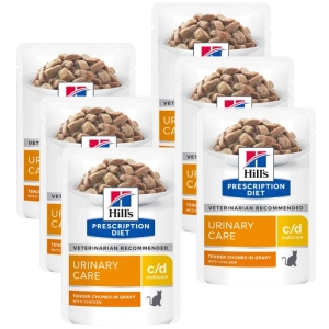 Hill's PD Prescription Diet Feline c/d Multicare 6x85g