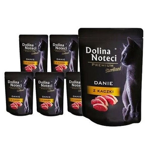 Noteć Valley Premium pentru pisici sterilizate Mâncare cu rață 10x85g