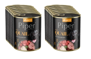 DOLINA NOTECI Piper pentru câini cu prepeliță și merișor 12x800g