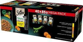Sheba Nature's Collection Poultry Jelly Flavours - hrană umedă pentru pisici 40x85g