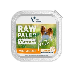 VETEXPERT RAW PALEO PATE MINI adult curcan 150g - tavă cu curcan