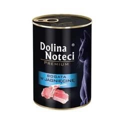 Dolina Noteci Premium Pentru pisici Bogat în carne de miel 400g